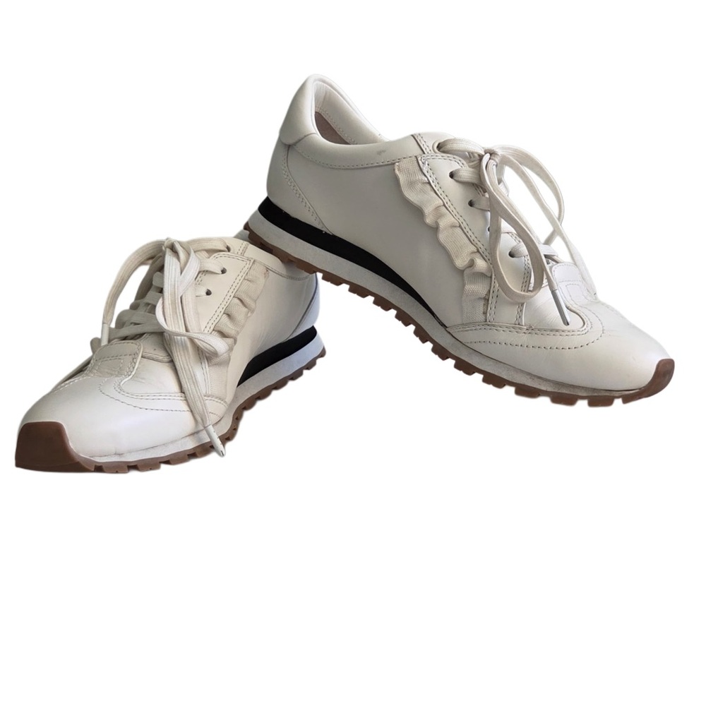 Tory Sport Cream and Black Women's Sneakers